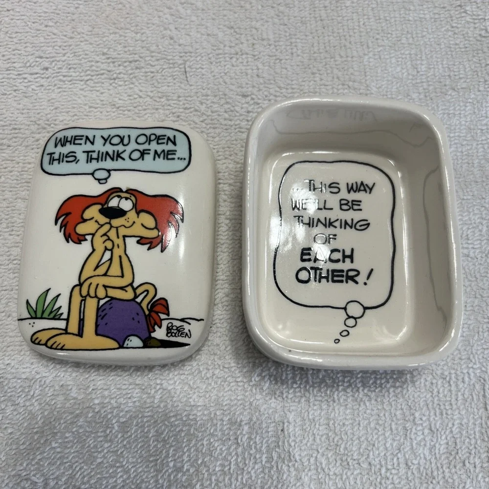 Designers Collection Lyle The Lion Earthenware Trinket Dish Think Of Me B3 Funny